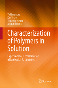 Vorderes Coverbild Characterization of Polymers in Solution