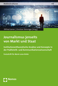Vorderes Coverbild Journalismus jenseits von Markt und Staat