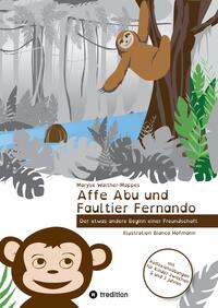 Vorderes Coverbild Affe Abu und Faultier Fernando