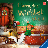Vorderes Coverbild Hurra, der Wichtel ist da! Mein Wichteltür-Buch