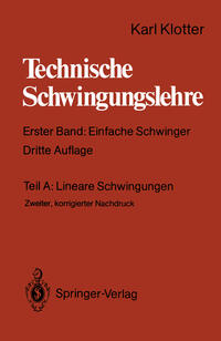 Vorderes Coverbild Lineare Schwingungen