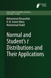 Vorderes Coverbild Normal and Student´s t Distributions and Their Applications