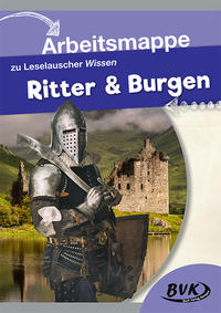 Vorderes Coverbild Arbeitsmappe zu Leselauscher Wissen: Ritter und Burgen