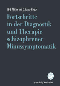 Vorderes Coverbild Fortschritte in der Diagnostik und Therapie schizophrener Minussymptomatik
