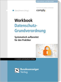 Vorderes Coverbild Workbook Datenschutz-Grundverordnung