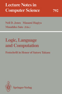 Vorderes Coverbild Logic, Language and Computation
