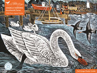 Vorderes Coverbild Puzzle - Angela Harding, Schwan in Southwold