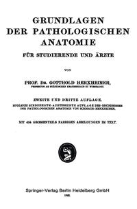 Vorderes Coverbild Grundlagen der Pathologischen Anatomie