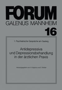Vorderes Coverbild Antidepressiva und Depressionsbehandlung in der ärztlichen Praxis
