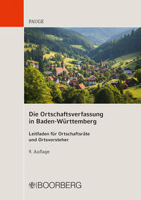 Vorderes Coverbild Die Ortschaftsverfassung in Baden-Württemberg