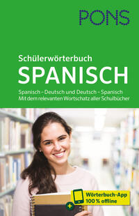 Vorderes Coverbild PONS Schülerwörterbuch Spanisch