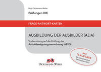 Vorderes Coverbild AEVO - Frage-Antwort-Lernkarten für die Ausbildereignungsprüfung (IHK)