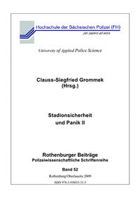 Vorderes Coverbild Stadionsicherheit und Panik II