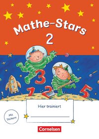 Vorderes Coverbild Mathe-Stars - Regelkurs - 2. Schuljahr
