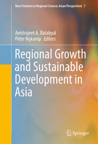 Vorderes Coverbild Regional Growth and Sustainable Development in Asia
