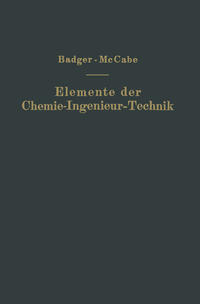 Vorderes Coverbild Elemente der Chemie-Ingenieur-Technik