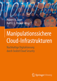 Vorderes Coverbild Manipulationssichere Cloud-Infrastrukturen