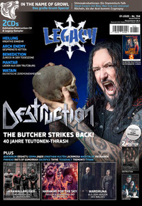 Vorderes Coverbild LEGACY MAGAZIN: THE VOICE FROM THE DARKSIDE