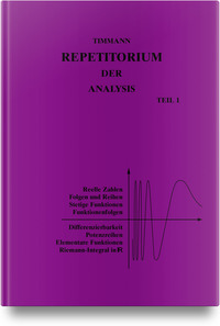 Vorderes Coverbild Repetitorium der Analysis, Teil 1