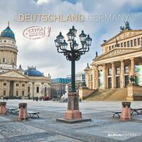 Vorderes Coverbild Alpha Edition - Deutschland 2025 Broschürenkalender, 30x30cm, Wandkalender mit Platz für Notizen und Termine, 12 Motive aus Deutschland, Monatsübersicht und Ferientermine DE/AT/CH