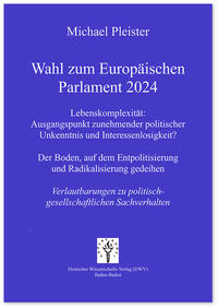 Vorderes Coverbild Wahl zum Europäischen Parlament 2024