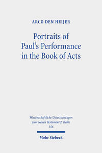 Vorderes Coverbild Portraits of Paul's Performance in the Book of Acts
