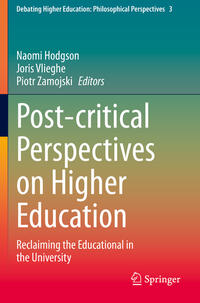 Vorderes Coverbild Post-critical Perspectives on Higher Education