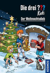 Vorderes Coverbild Die drei ??? Kids, 57, Der Weihnachtsdieb