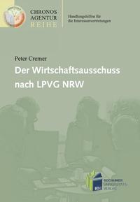 Vorderes Coverbild Der Wirtschaftsausschuss nach LPVG NRW