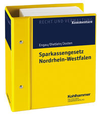 Vorderes Coverbild Sparkassengesetz Nordrhein-Westfalen