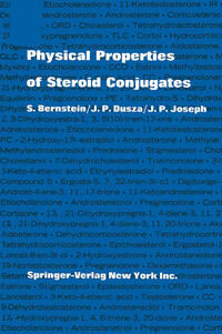 Vorderes Coverbild Physical Properties of Steroid Conjugates