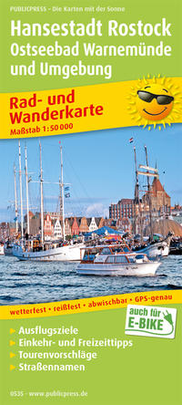 Vorderes Coverbild Hansestadt Rostock, Ostseebad Warnemünde