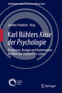 Vorderes Coverbild Karl Bühlers Krise der Psychologie