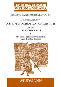 Vorderes Coverbild M. Plotii Sacerdotis Artium grammaticarum libri I-II. [Probi] De Catholicis