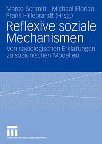 Vorderes Coverbild Reflexive soziale Mechanismen