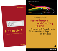 Vorderes Coverbild Psychotherapie und Coaching mit PEP/Bitte klopfen!