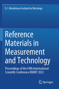 Vorderes Coverbild Reference Materials in Measurement and Technology