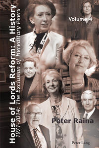Vorderes Coverbild House of Lords Reform: A History