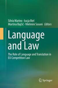 Vorderes Coverbild Language and Law