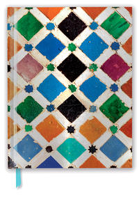 Vorderes Coverbild Premium Skizzenbuch: Alhambra Kacheln