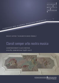 Vorderes Coverbild Claruit semper urbs nostra musica