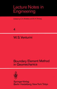 Vorderes Coverbild Boundary Element Method in Geomechanics