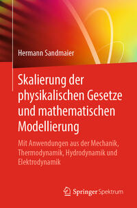 Vorderes Coverbild Skalierung der physikalischen Gesetze und mathematischen Modellierung