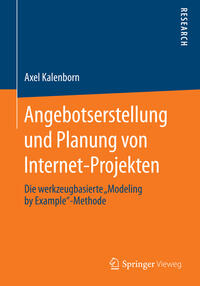 Vorderes Coverbild Angebotserstellung und Planung von Internet-Projekten