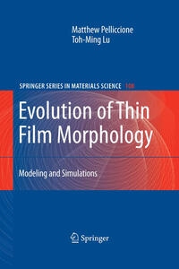 Vorderes Coverbild Evolution of Thin Film Morphology