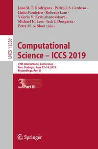 Vorderes Coverbild Computational Science – ICCS 2019