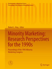 Vorderes Coverbild Minority Marketing: Research Perspectives for the 1990s