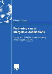 Vorderes Coverbild Partnering versus Mergers & Acquisitions