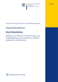 Vorderes Coverbild Deal Mediation