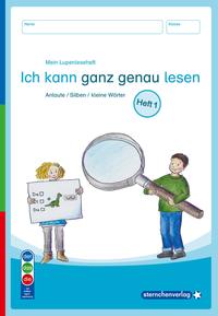 Vorderes Coverbild Mein Lupenleseheft 1 - Ich kann ganz genau lesen - Ausgabe mit Artikelkennzeichnung (DaZ)